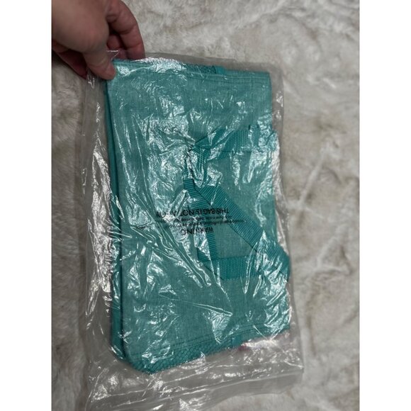 Thirty-One All In Organizer Bag Turquoise Crosshatch - Picture 3 of 4